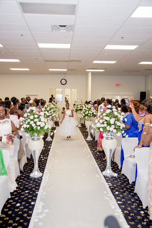 Before: Reception Ballroom Transformation