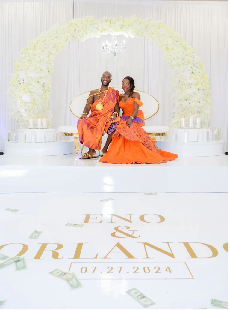 Eno & Orlando — the finished setting