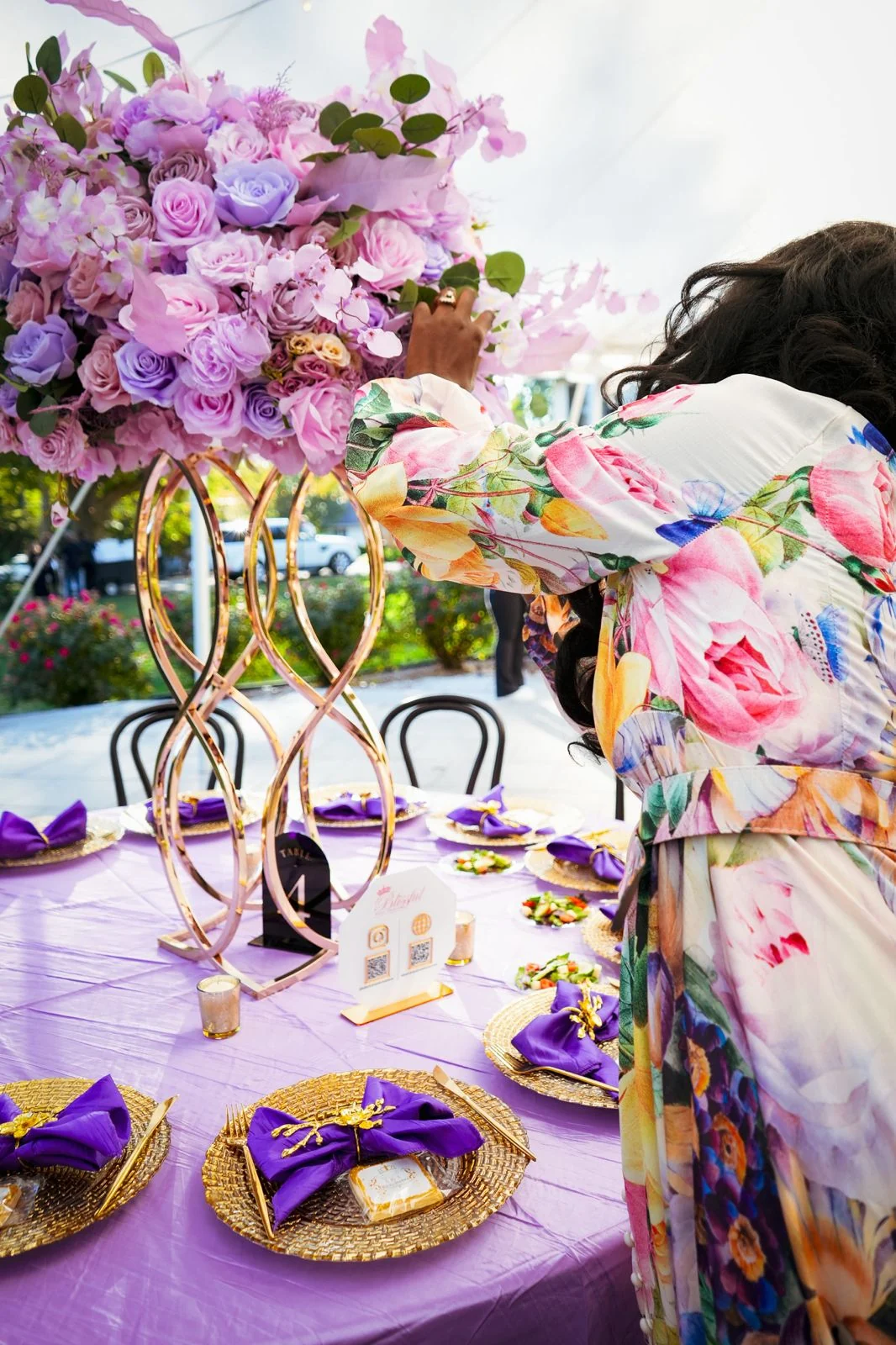 Lavender Garden Romance — detail 4